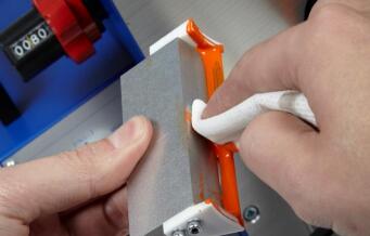 清洗葉片、葉片支架和側壁